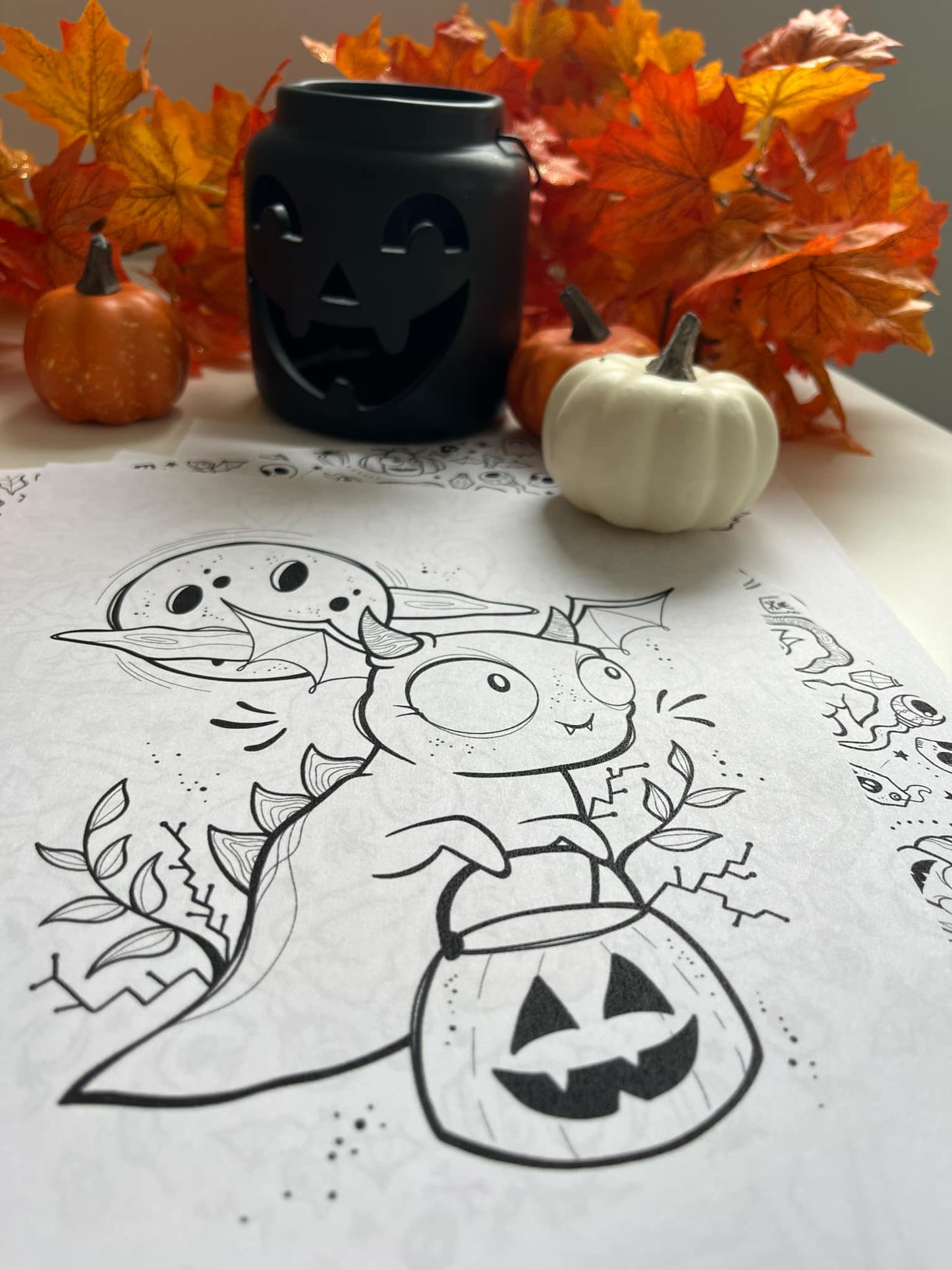 HALLOWEEN - 10 coloriages (à télécharger)