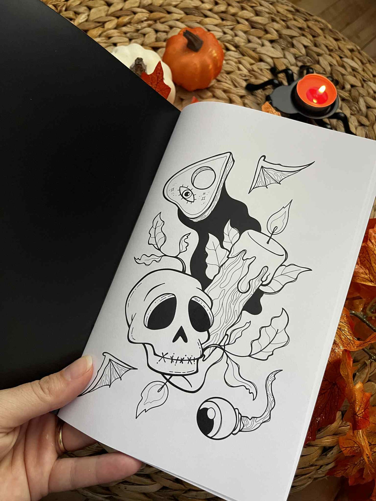 Mini-livre à colorier :: Petits Murmures - Édition Halloween