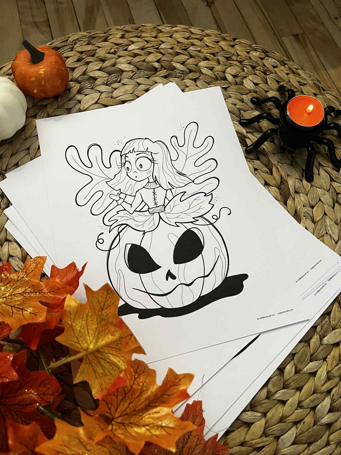 🎃 HALLOWEEN2025 - 8 coloriages (à télécharger)