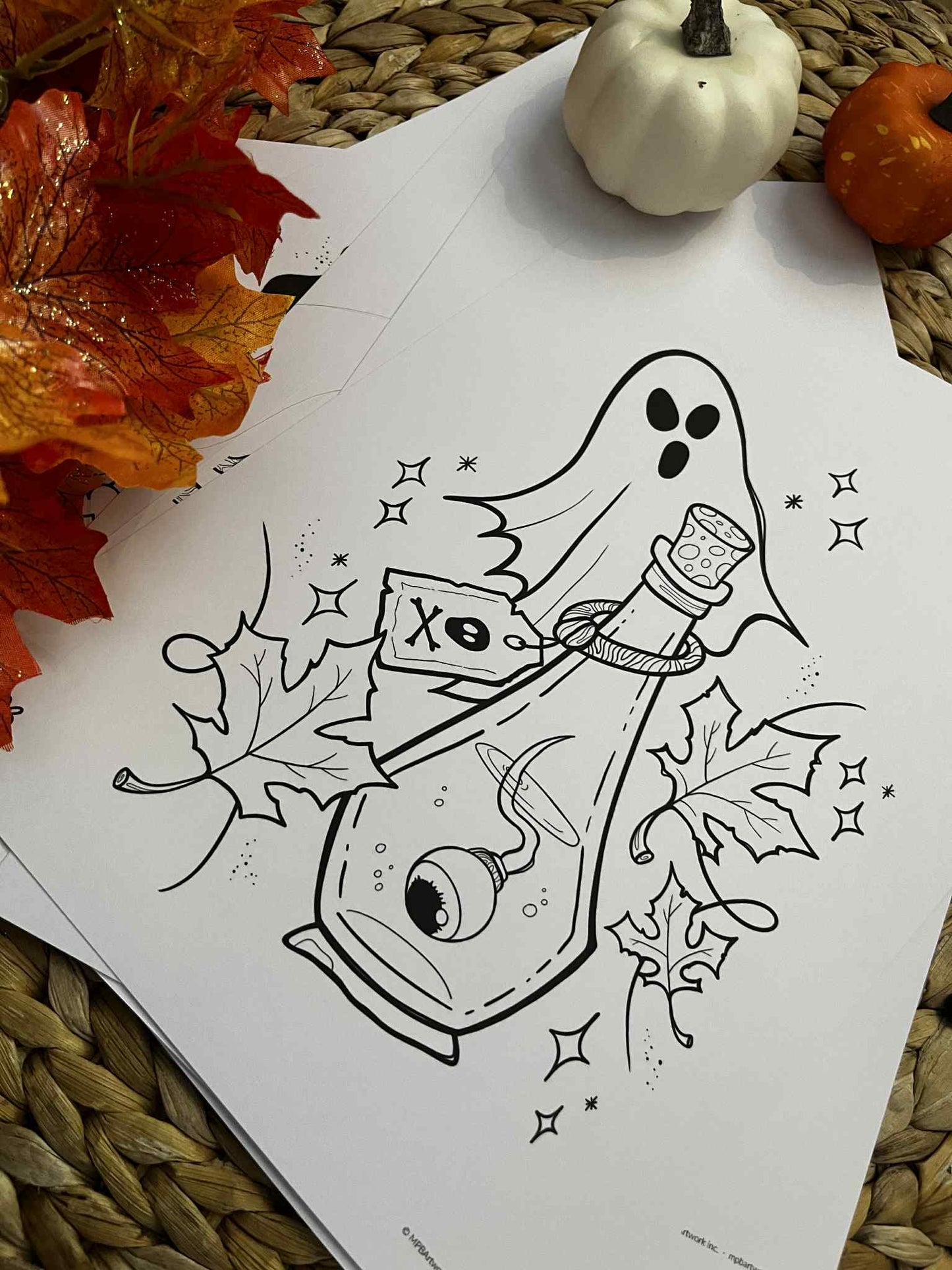 🎃 HALLOWEEN2025 - 8 coloriages (à télécharger)