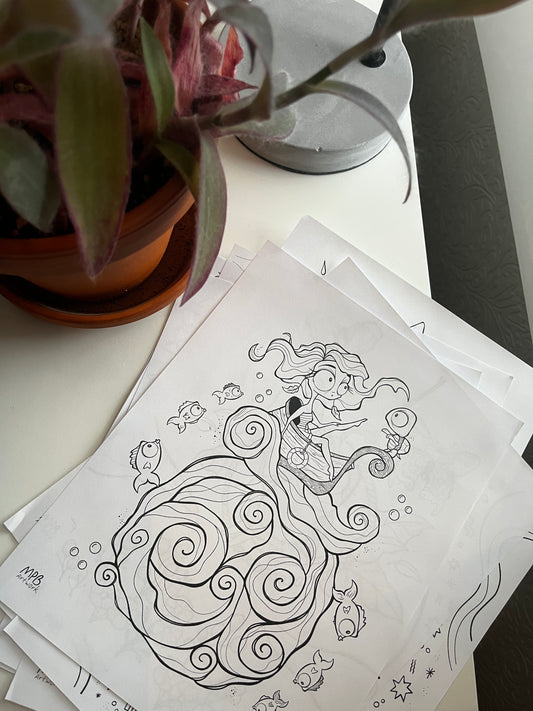 Coloriages du Livre Tome 2 – 12 pages à télécharger (PDF)