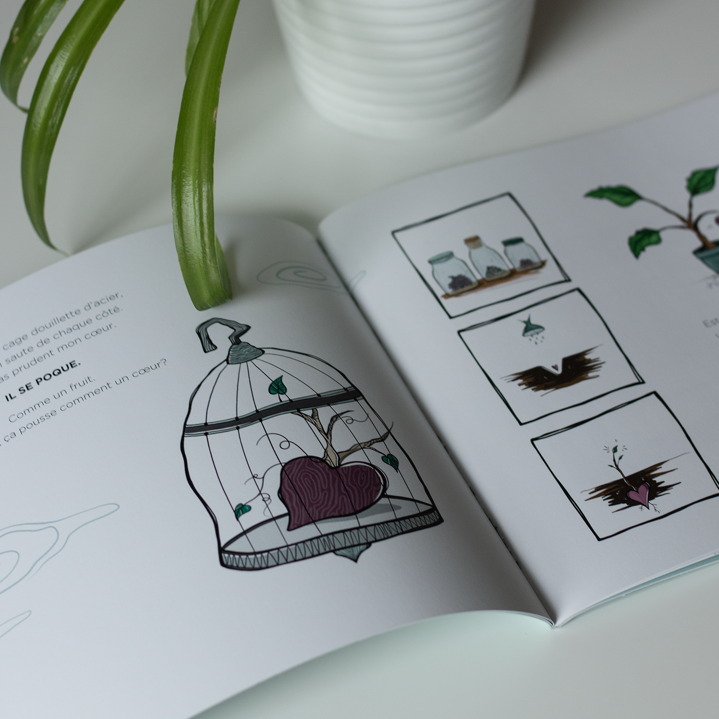 Livre :: Petites graines de coeur