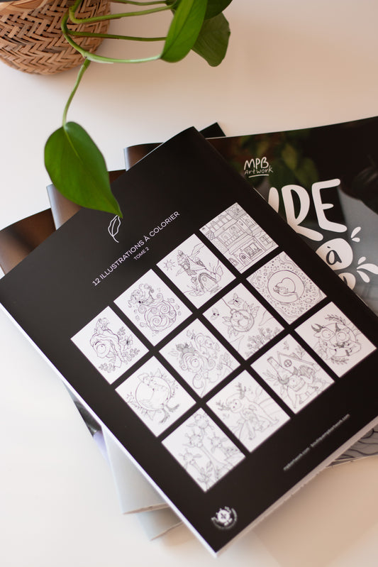 Livre à colorier - Tome 2