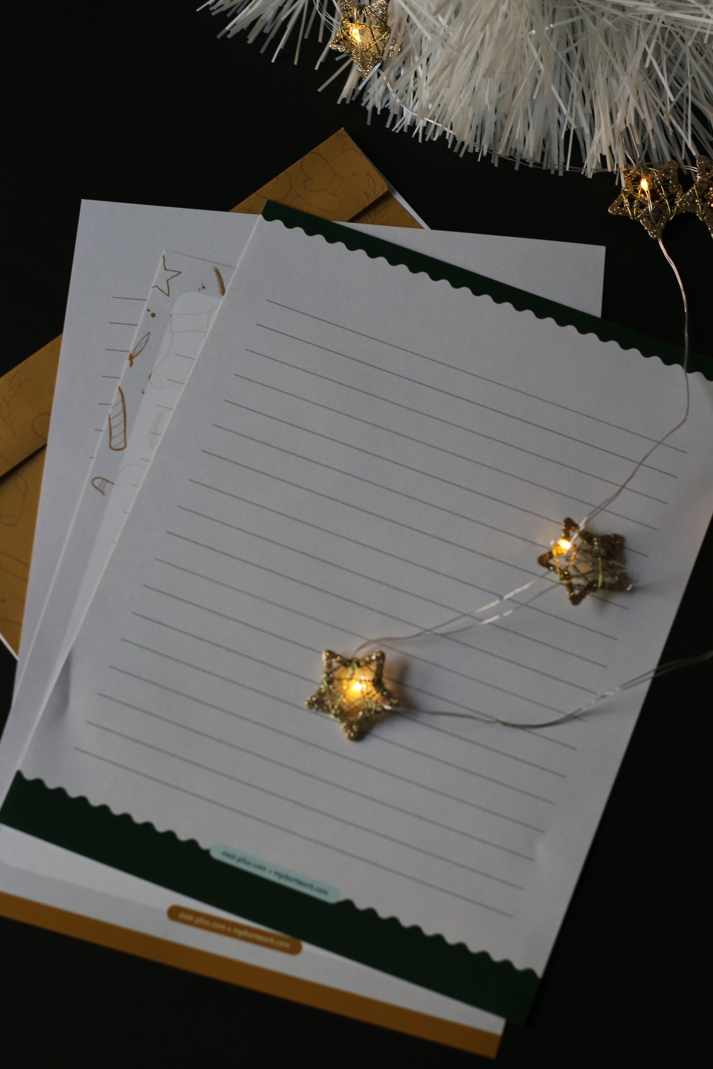 MPB x OSEZ+ : Ensemble de Papeterie Festive – Pour lettres, notes et organisation
