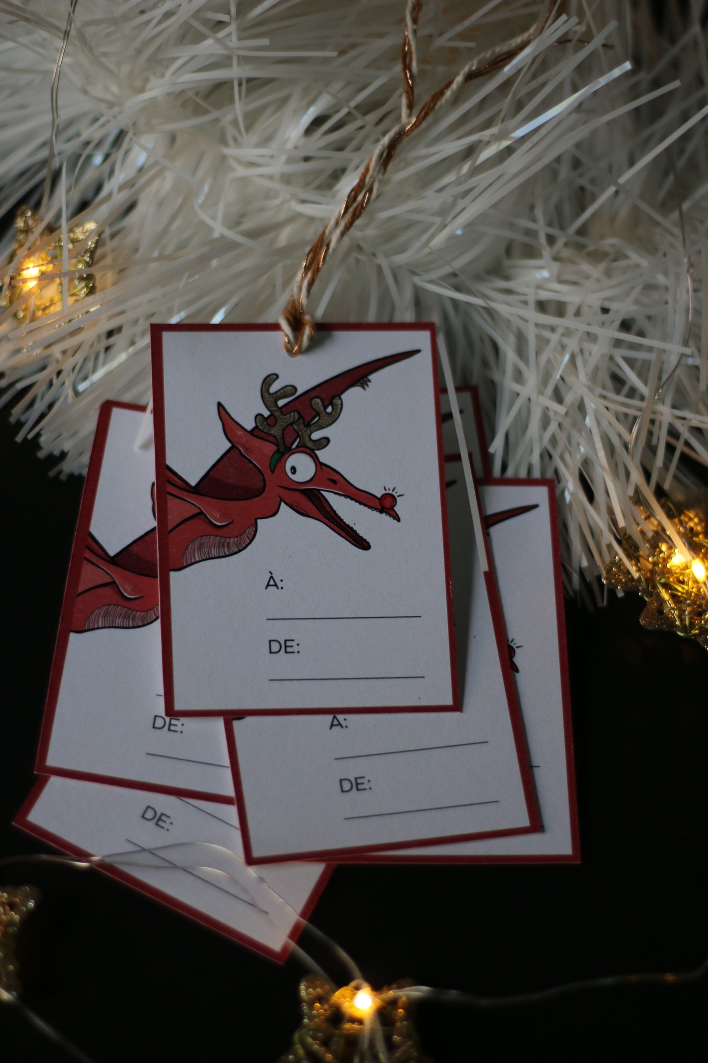 MPB : Étiquettes pour cadeau de dinosaures