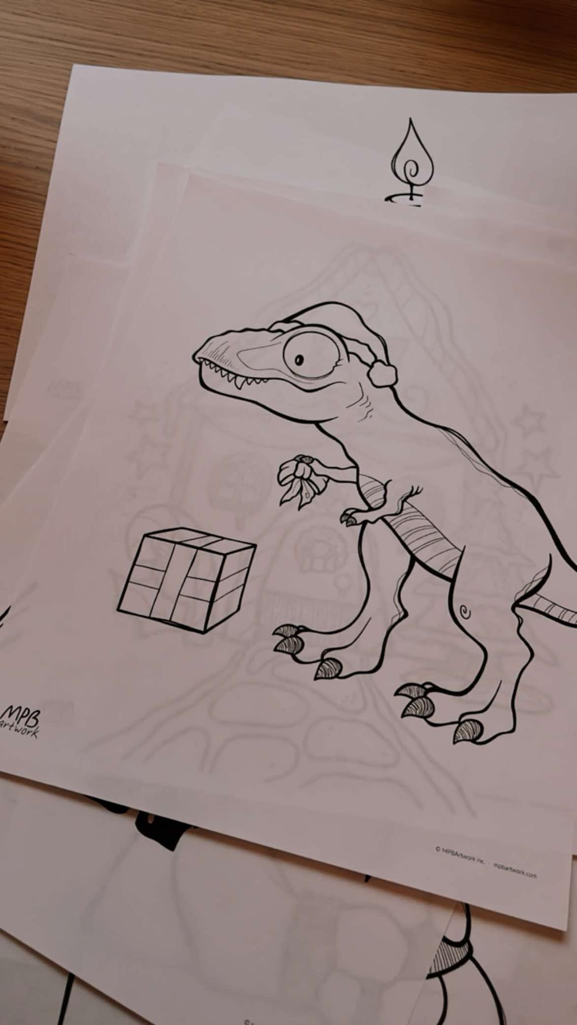 NOËL - 10 coloriages (à télécharger)