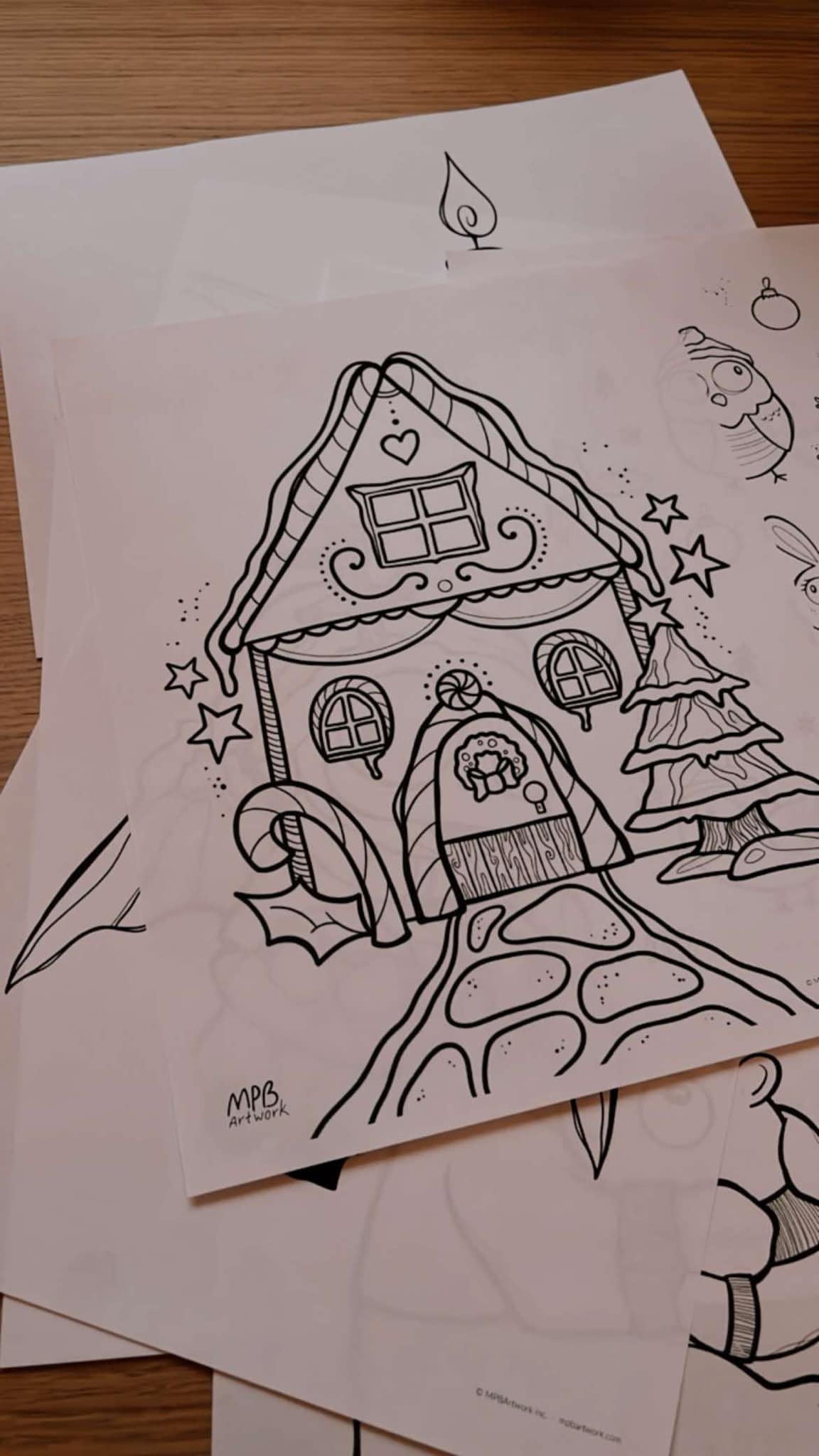 NOËL - 10 coloriages (à télécharger)