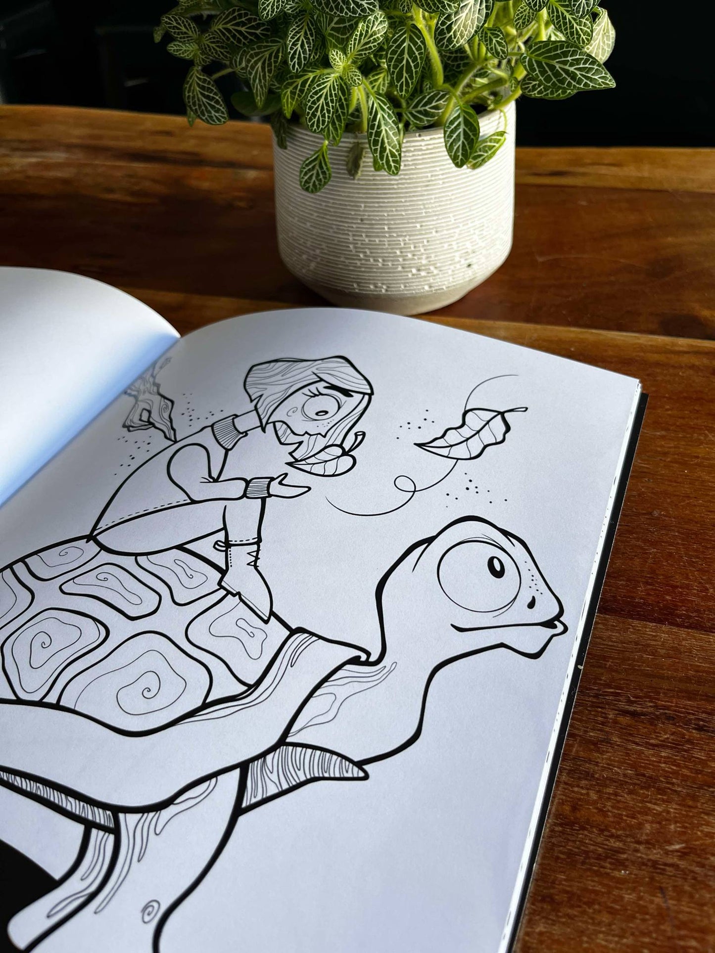 Livre à colorier :: Murmures d'encre & d'ombres