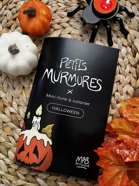 Mini-livre à colorier :: Petits Murmures - Édition Halloween