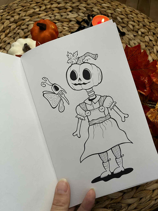 Mini-livre à colorier – Petits Murmures Édition Halloween