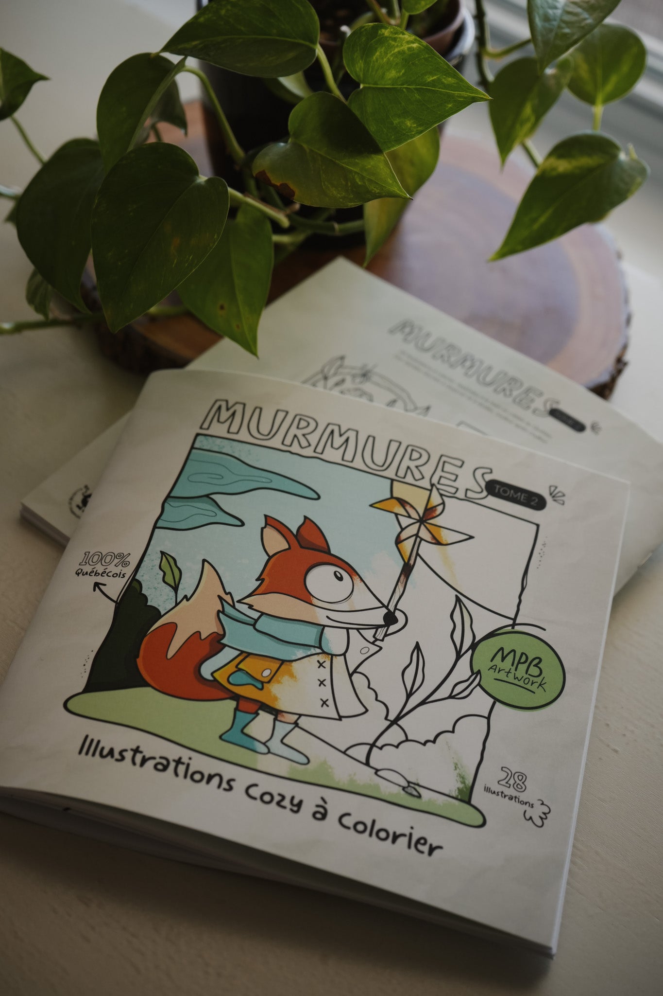 Livre à colorier – Murmures (Tome 2)