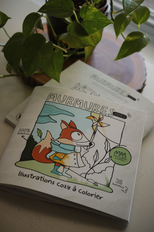 Livre à colorier – Murmures (Tome 2)