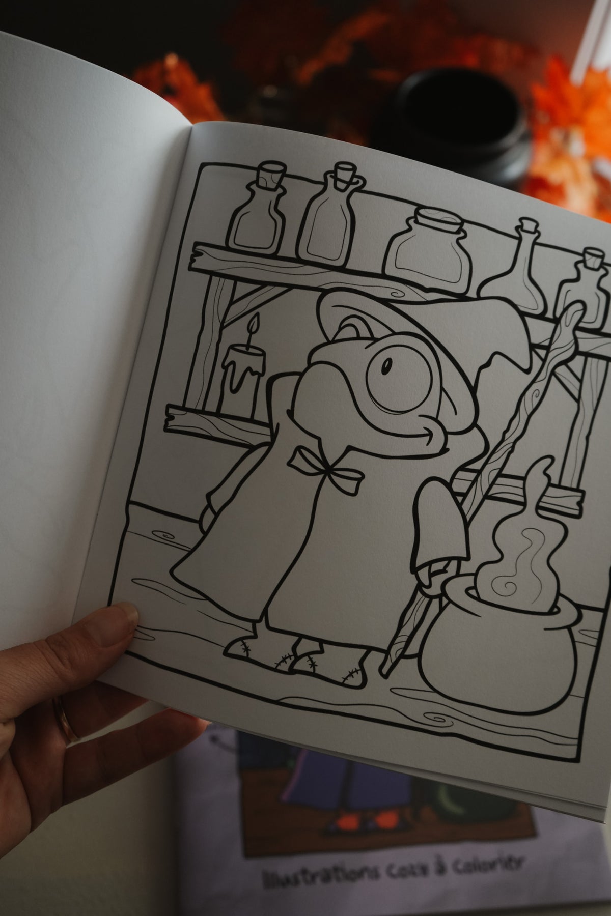 Livre à colorier – Murmures (Halloween)