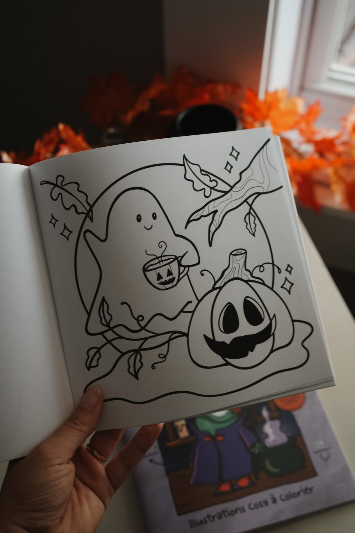 Livre à colorier – Murmures (Halloween)