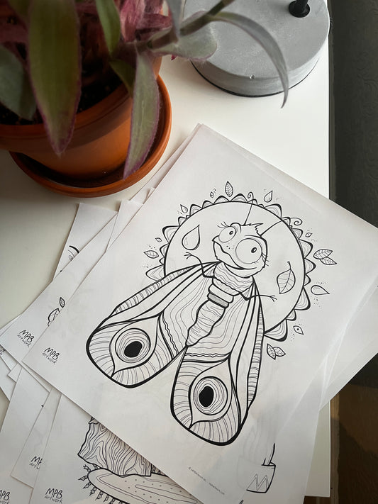 Coloriages du Livre Tome 1 – 12 pages à télécharger (PDF)