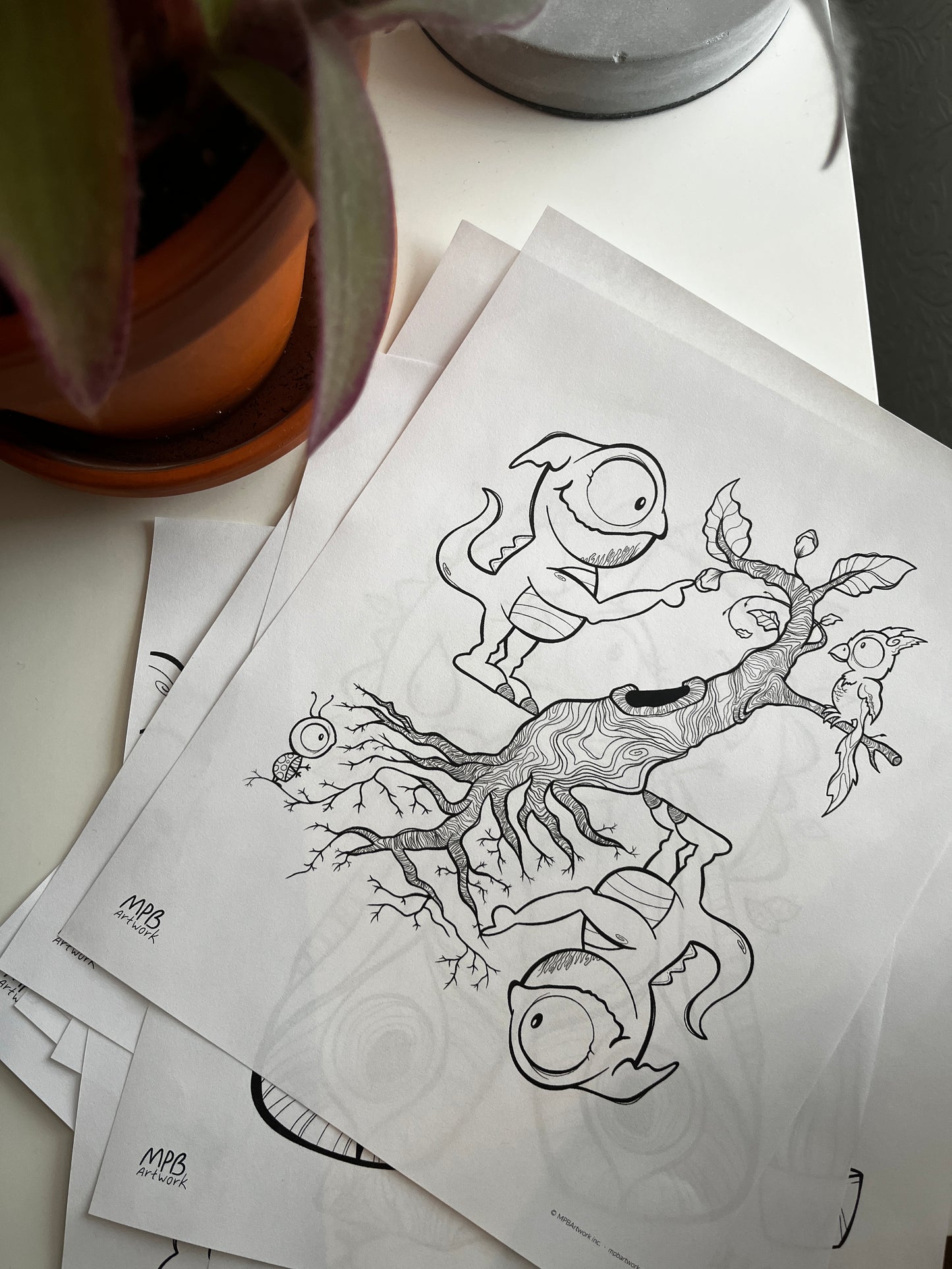 Coloriages du Livre Tome 1 – 12 pages à télécharger (PDF)