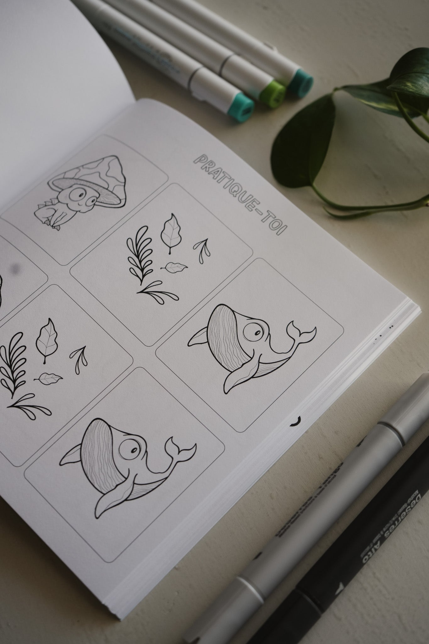 Livre à colorier – Murmures (Tome 1)