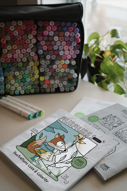 PRÉVENTE - Livre à colorier – Murmures (Tome 2)