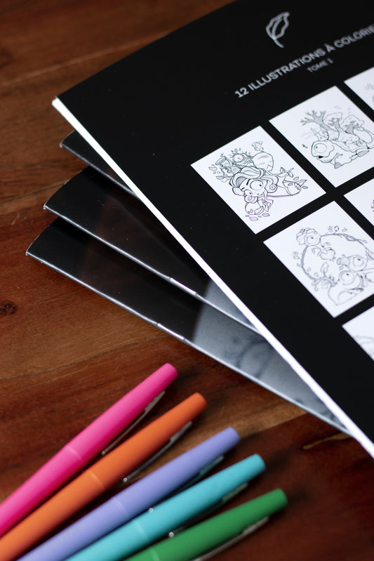 Livre à colorier – Tome 1